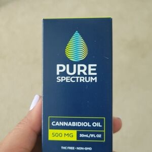 Pure Spectrum Cannabidiol Oil 500mg